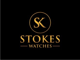 Stokes Watches logo design by sabyan
