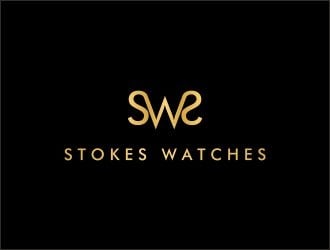 Stokes Watches logo design by Gopil