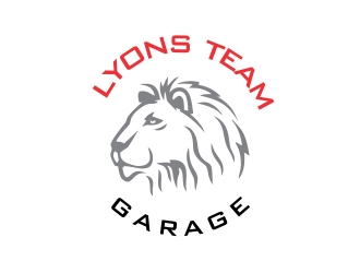 Lyons Team Garage logo design by cikiyunn