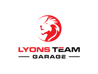 Lyons Team Garage logo design by mbamboex
