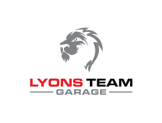 Lyons Team Garage logo design by logitec