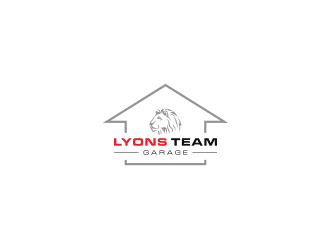 Lyons Team Garage logo design by EkoBooM