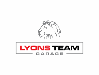Lyons Team Garage logo design by InitialD