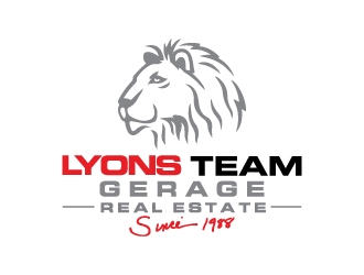 Lyons Team Garage logo design by cybil
