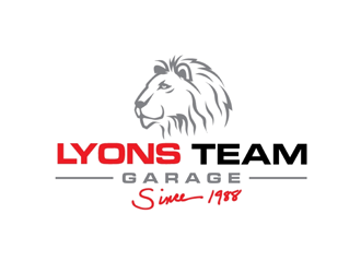 Lyons Team Garage logo design by Rizqy