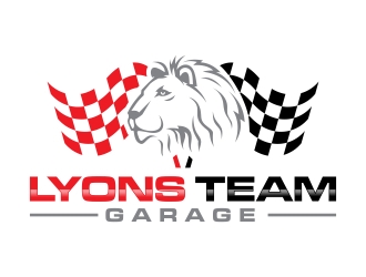 Lyons Team Garage logo design by javaz