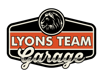 Lyons Team Garage logo design by Kruger
