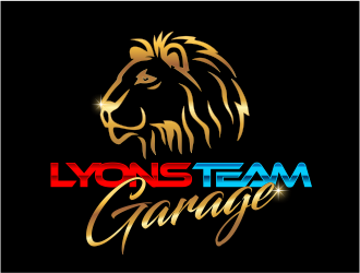 Lyons Team Garage logo design by up2date