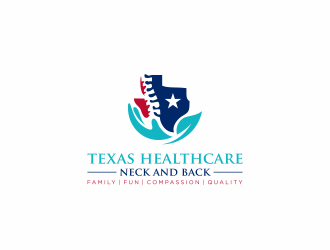 Texas Healthcare Neck and Back logo design by violin