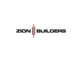 Zion Builders logo design by scolessi