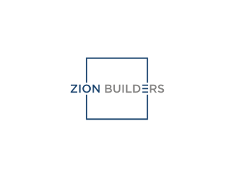 Zion Builders logo design by Sheilla