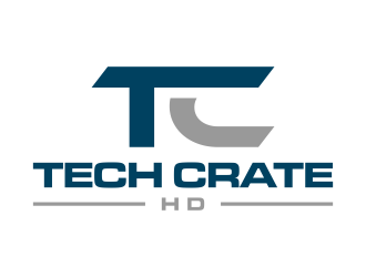 Tech Crate HD logo design by p0peye