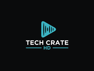 Tech Crate HD logo design by Rizqy