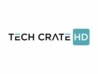 Tech Crate HD logo design by hopee