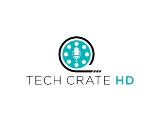 Tech Crate HD logo design by checx