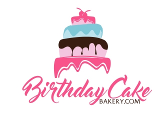 BirthdayCakeBakery.com logo design by AamirKhan