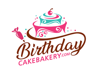BirthdayCakeBakery.com logo design by ingepro