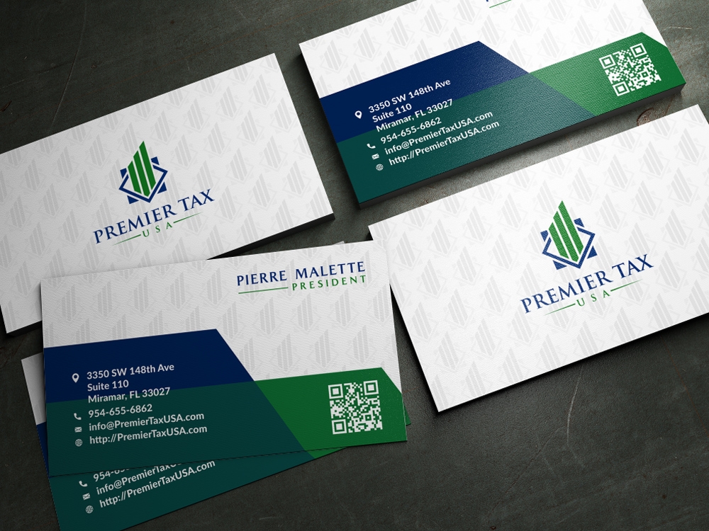 Premier Tax USA logo design by Realistis