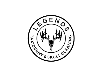 Legends Taxidermy & Skull Cleaning logo design by Adundas