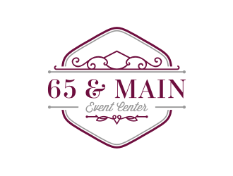65 & Main Event Center logo design by Gravity