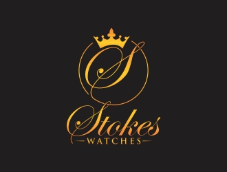 Stokes Watches logo design by rokenrol