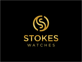 Stokes Watches logo design by FloVal