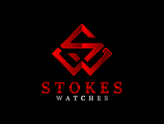 Stokes Watches logo design by fastsev