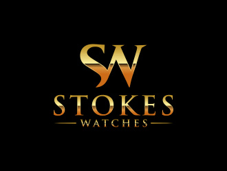 Stokes Watches logo design by mukleyRx