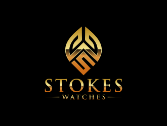 Stokes Watches logo design by mukleyRx