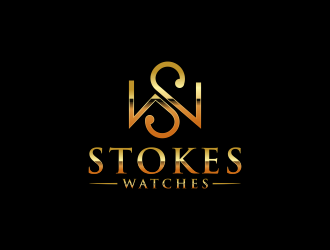 Stokes Watches logo design by mukleyRx