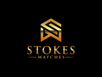 Stokes Watches logo design by mukleyRx