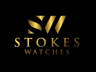 Stokes Watches logo design by samueljho