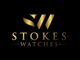 Stokes Watches logo design by samueljho