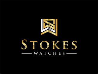 Stokes Watches logo design by evdesign