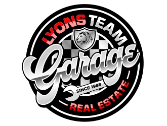 Lyons Team Garage logo design by aura