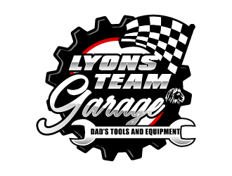 Lyons Team Garage logo design by Ultimatum
