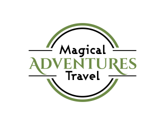 Magical Adventures Travel logo design by oke2angconcept