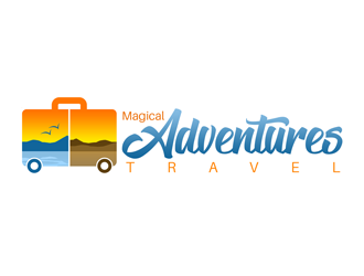 Magical Adventures Travel logo design by kunejo