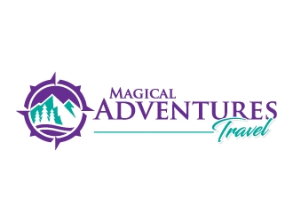 Magical Adventures Travel logo design by jaize