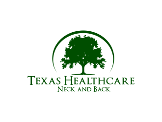 Texas Healthcare Neck and Back logo design by Greenlight