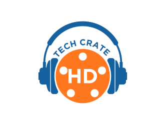 Tech Crate HD logo design by icha_icha