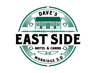 Dave’s East Side Motel & Cabins logo design by Ultimatum
