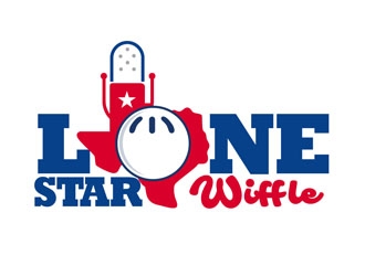 Lone Star Wiffle logo design by DreamLogoDesign