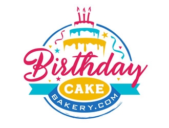 BirthdayCakeBakery.com logo design by DreamLogoDesign