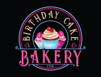 BirthdayCakeBakery.com logo design by Suvendu