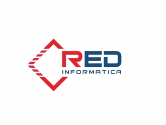 RedInformatica logo design by langitBiru