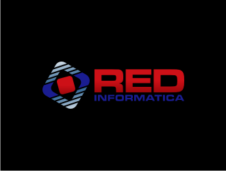 RedInformatica logo design by blessings