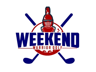 Weekend Warrior Golf logo design by AamirKhan