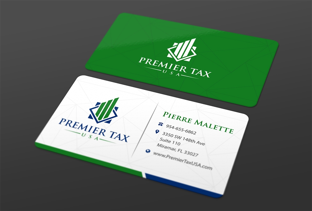 Premier Tax USA logo design by Ibrahim