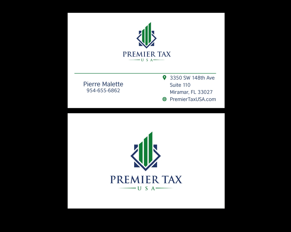 Premier Tax USA logo design by Aslam